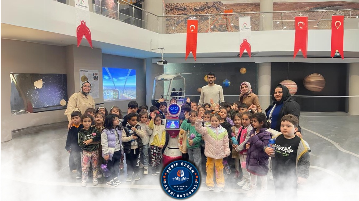 BİGEP Uygulama Çalışmaları Kapsamında Okulumuzun Anaokulu Öğrencileri El Battani Uzay ve Havacılık Bilim Merkezini 